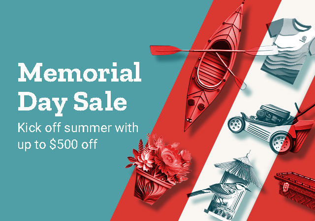 Memorial Day Sale. New deals added, save up to $500