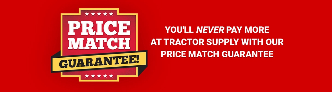 Price Match - Tractor Supply Co.
