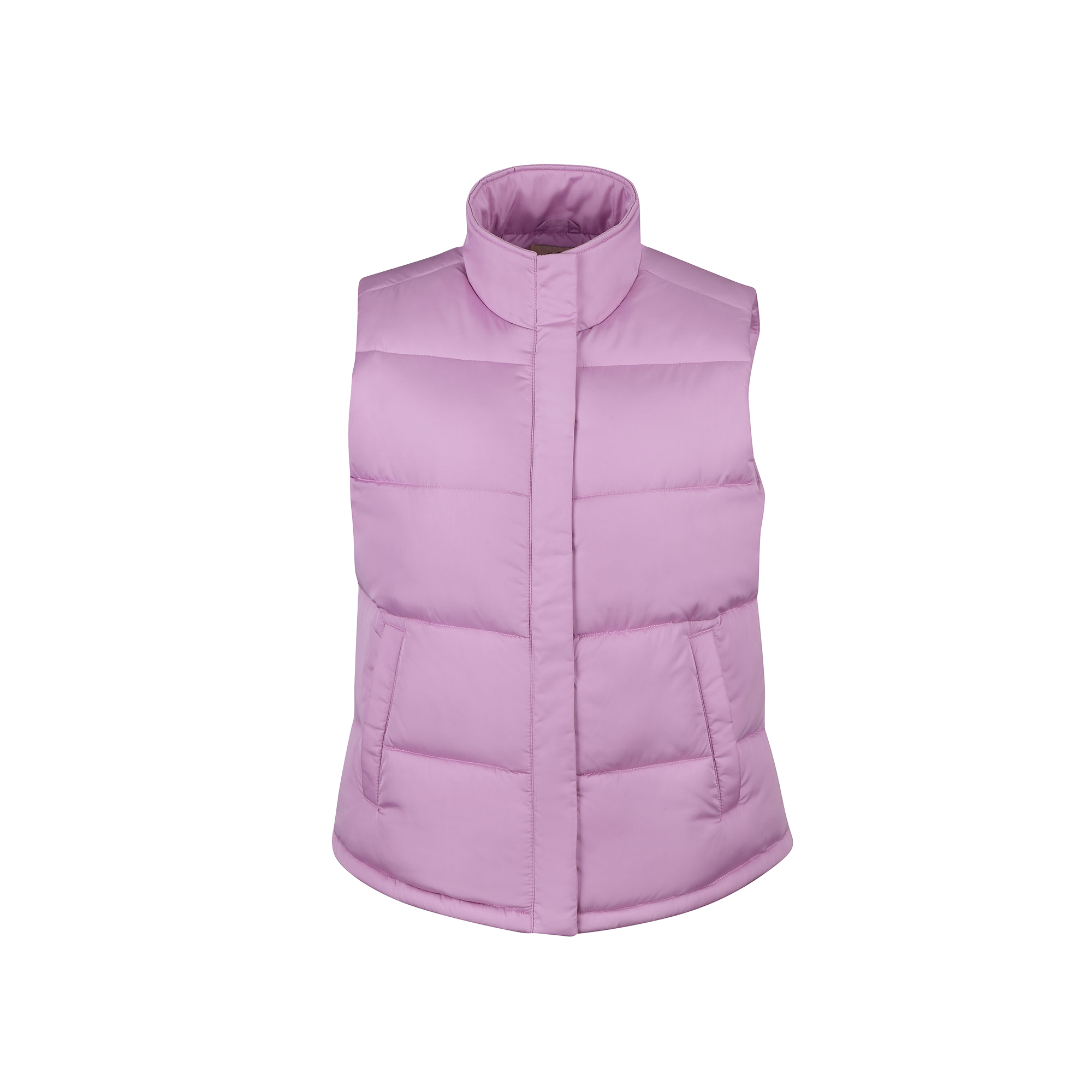 Women’s clothing. A Blue Mountain puffer vest. Shop women’s clothing.