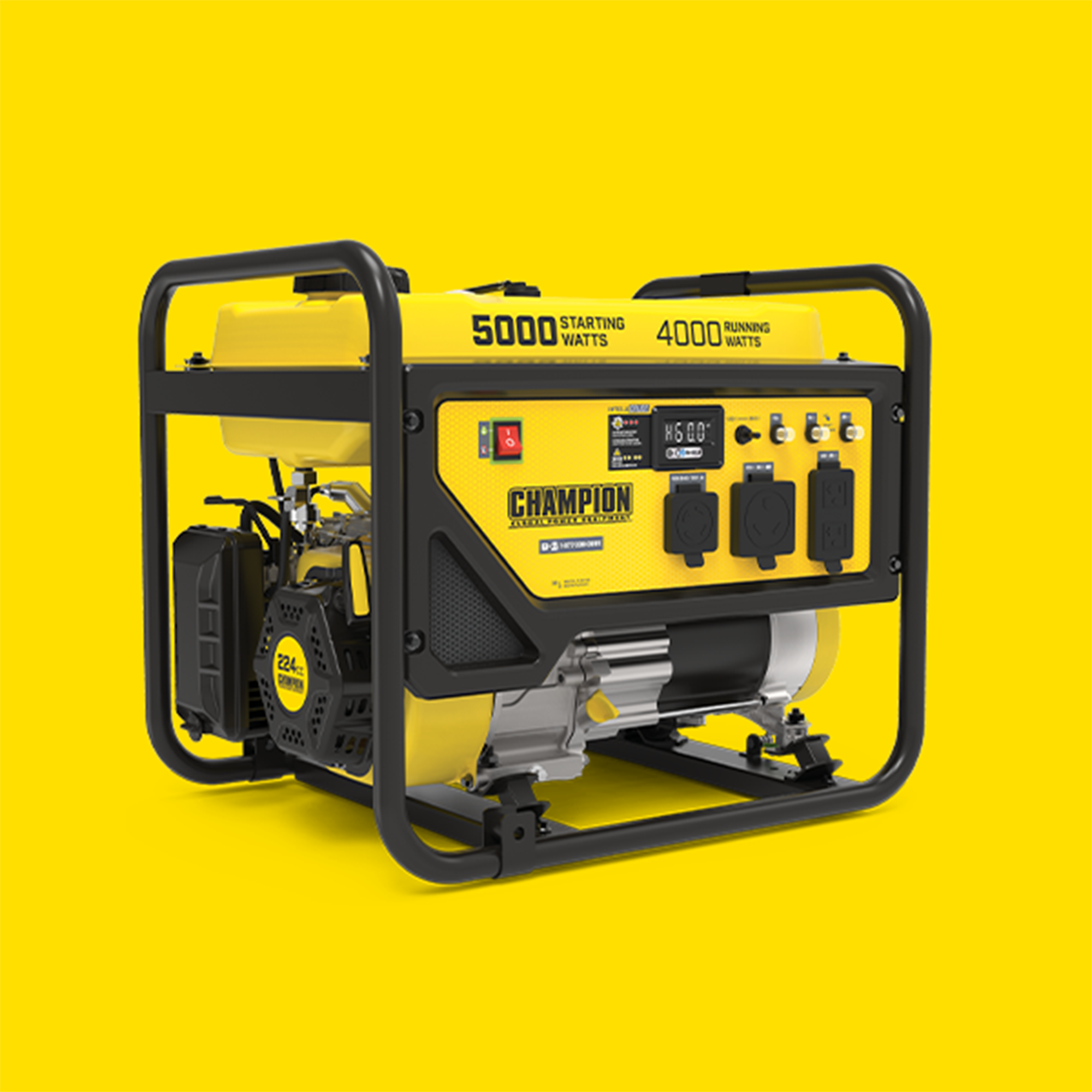A Champion Power Equipment portable generator