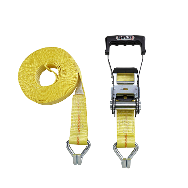 A pair of Traveller ratchet straps