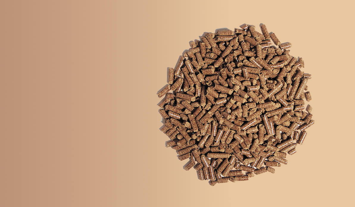 bulk wood pellets