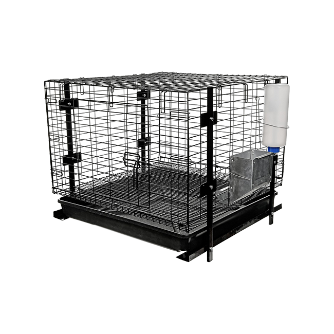 Category tile labelled Rabbit Cages and Habitats. Shop now.