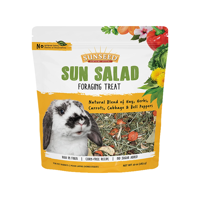 Category tile labelled Rabbit Treats. Shop now.