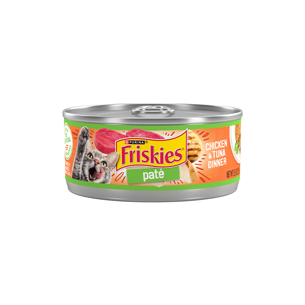 Category tile for wet cat food. Shop now
