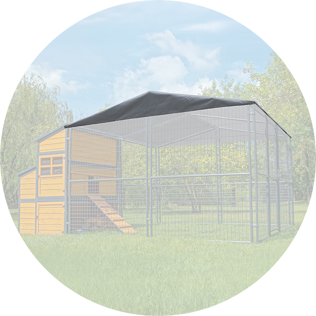 A large coop shown. Shop coop accessories and parts.