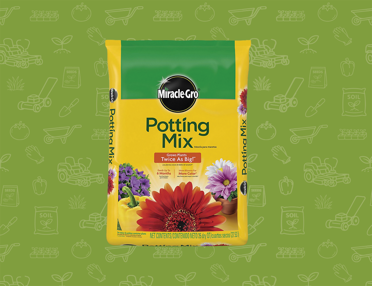 A deals tile reading Buy one get one 25 percent off Miracle Gro soil at Tractor Supply with potting mix shown. Shop now. 