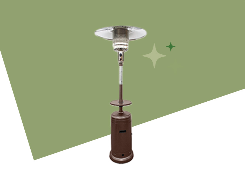Hiland brand AZ propane patio heater on sale. Save 20 dollars. Shop now.