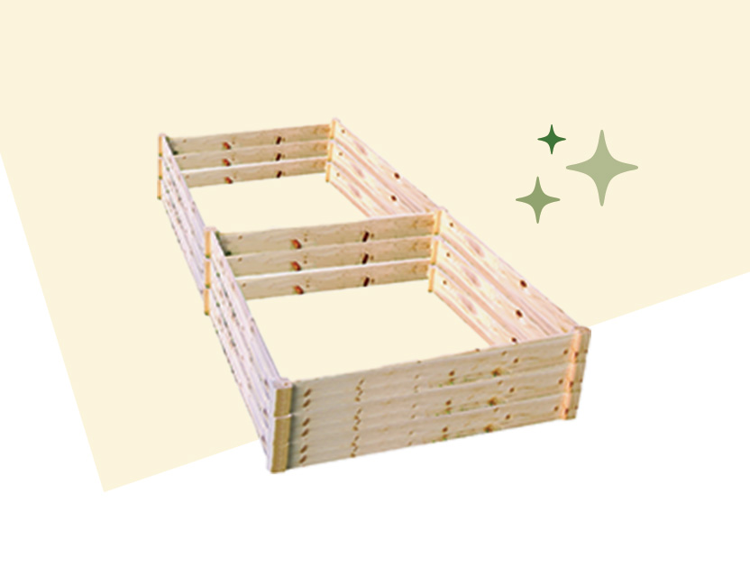 Riverstone Eden-brand raised garden bed on sale. Save up to 200 dollars. Shop now.