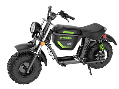 Save 500 dollars on Greenworks mini-bike. Shop now.