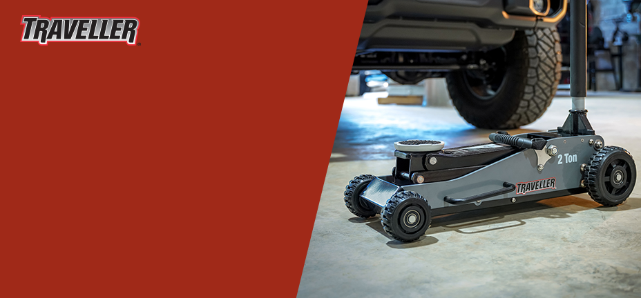 A Traveller trailer jack