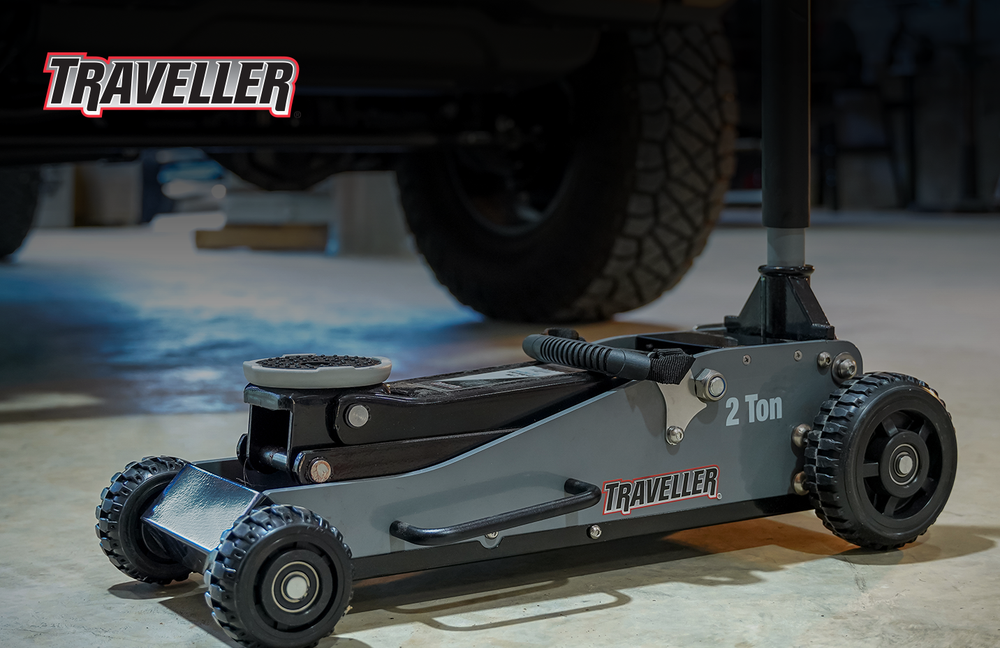 A Traveller trailer jack
