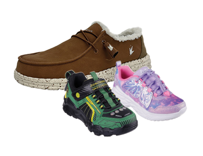 Save up to 40 percent on casual footwear. Shop now.