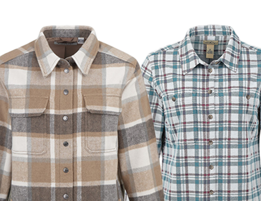 Save up to 40 percent on flannels. Shop now.