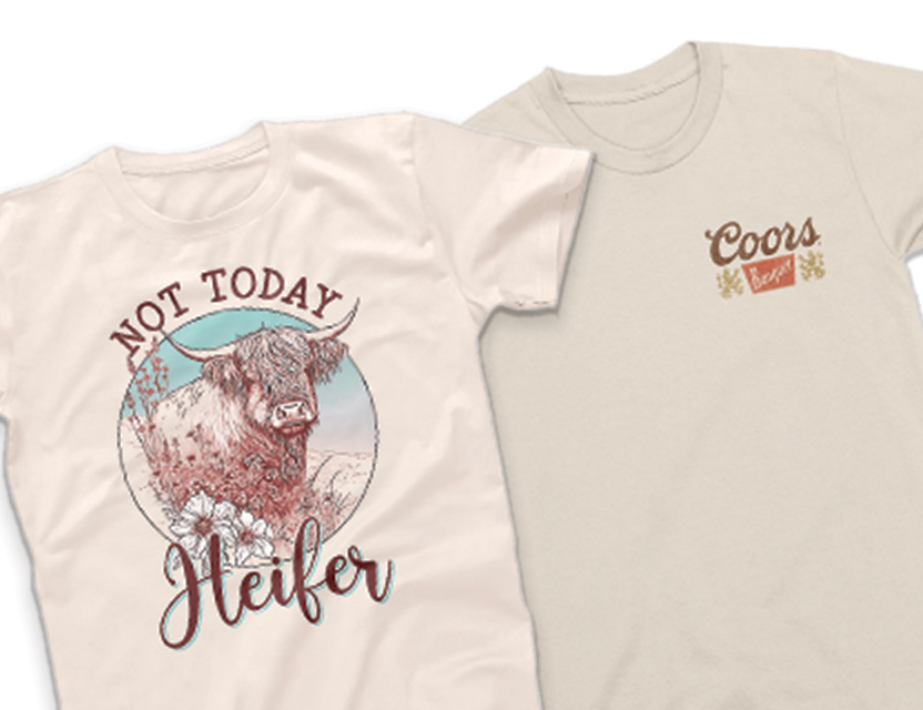 Buy one graphic t-shirt, get one 50 percent off. Shop now. 