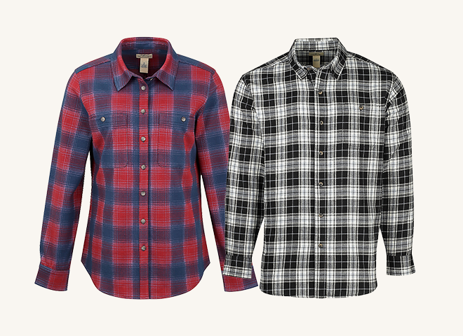 Flannels on sale. Save up to 40 percent. Shop now.