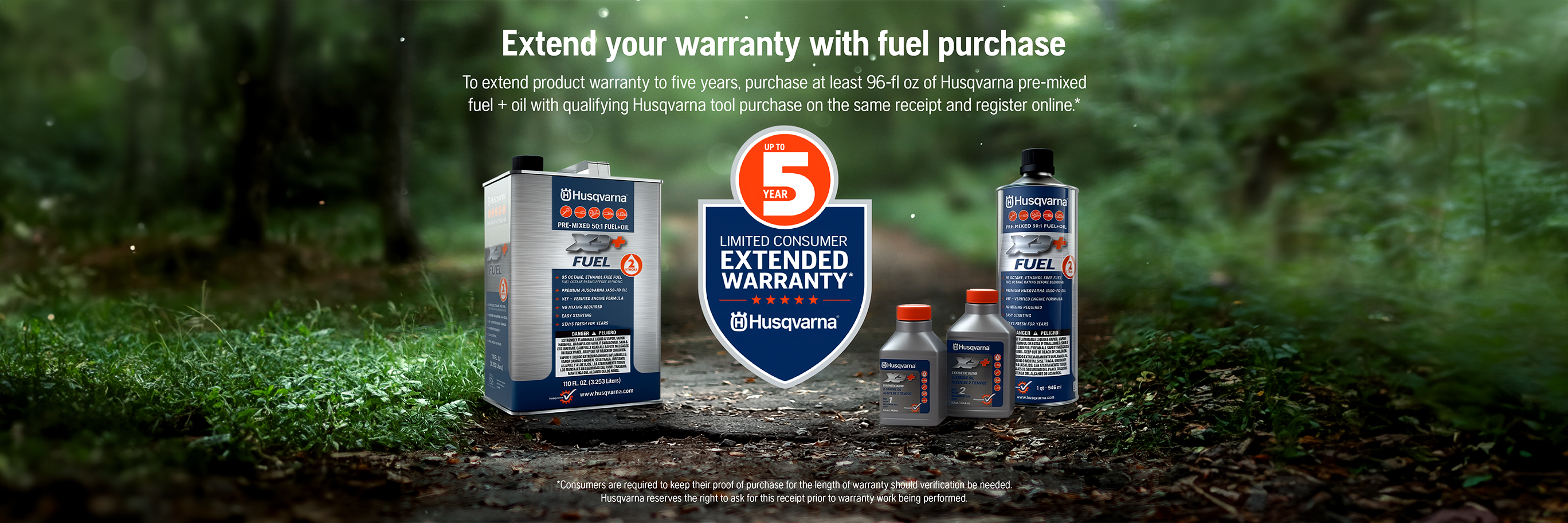 Extend your warranty with fuel purchase