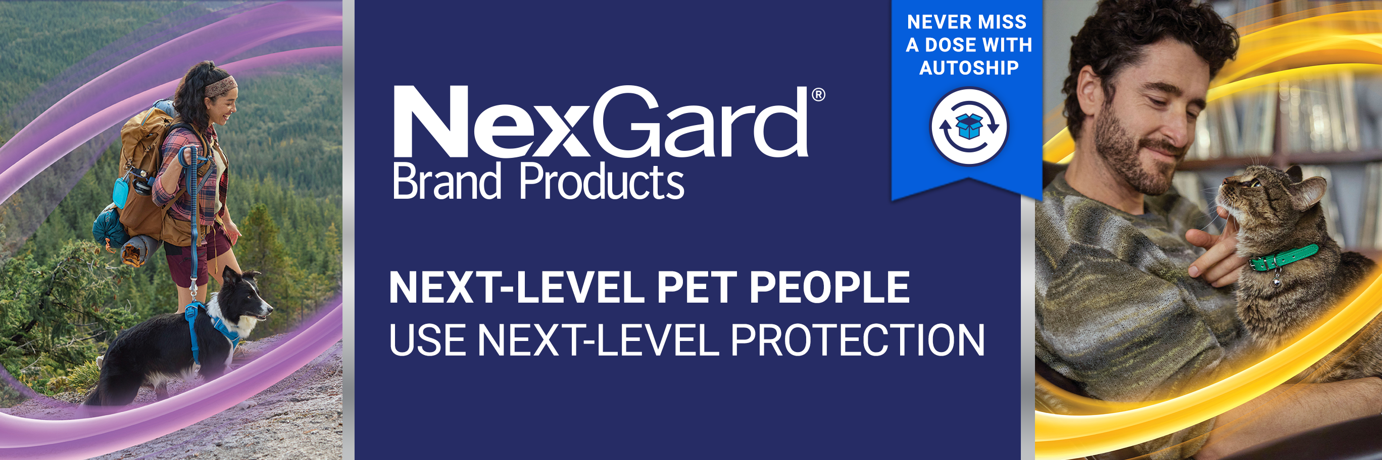 Nexgard. Trust Nexgard brand products to protect your dog or cat.