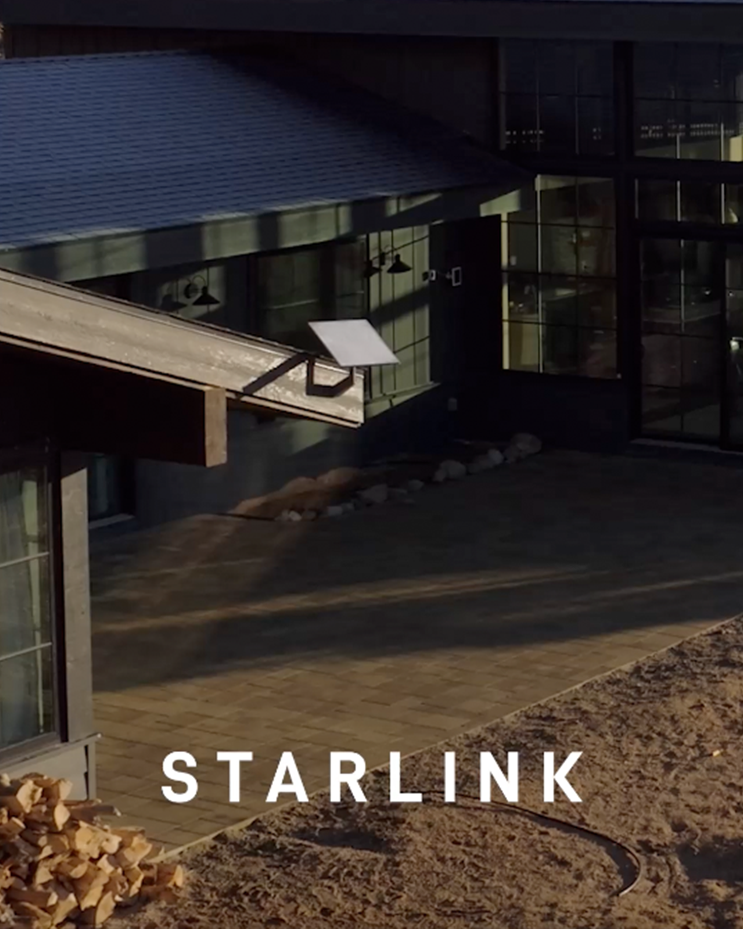 Promotional video with the headline, Starlink, fast affordable internet. 1-888-go-starlink.