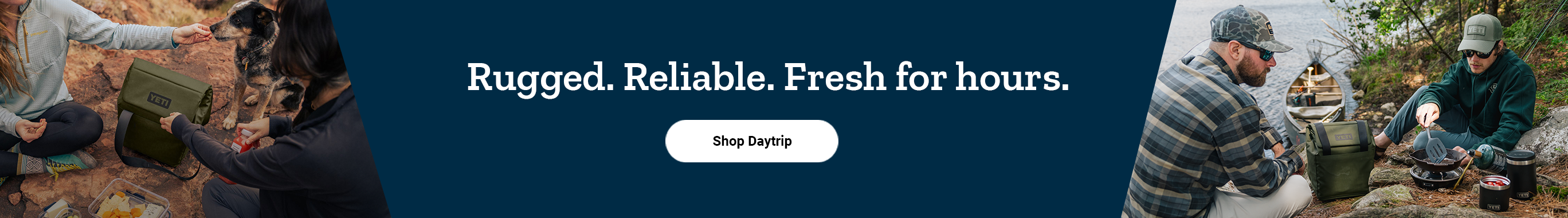 Shop Yeti daytrip insulated coolers. Rugged. Reliable. Fresh for hours.
