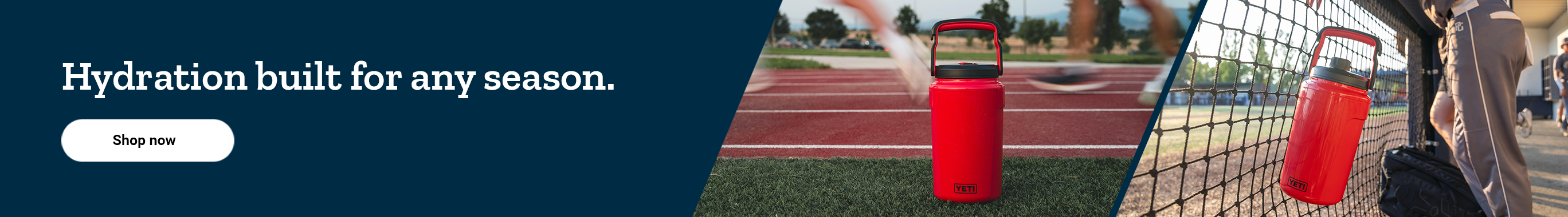 Lock in a strong start with leakproof Yeti drinkware. Shop now.