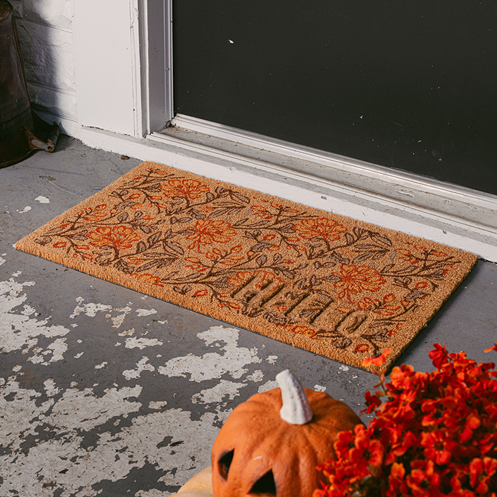 Category tile for outdoor fall decor. Shop now.