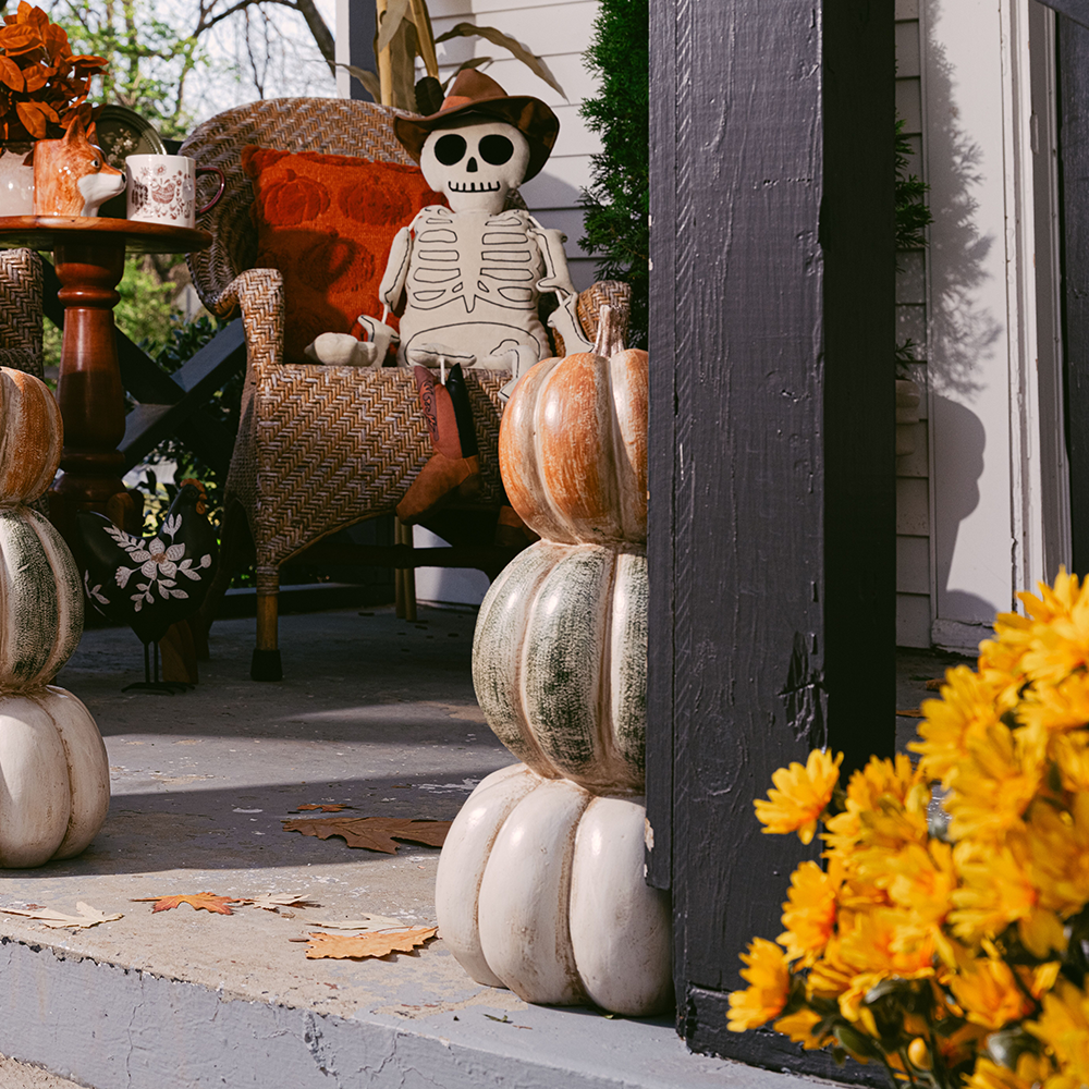 Category tile for fall porch decor and accents. Shop now.