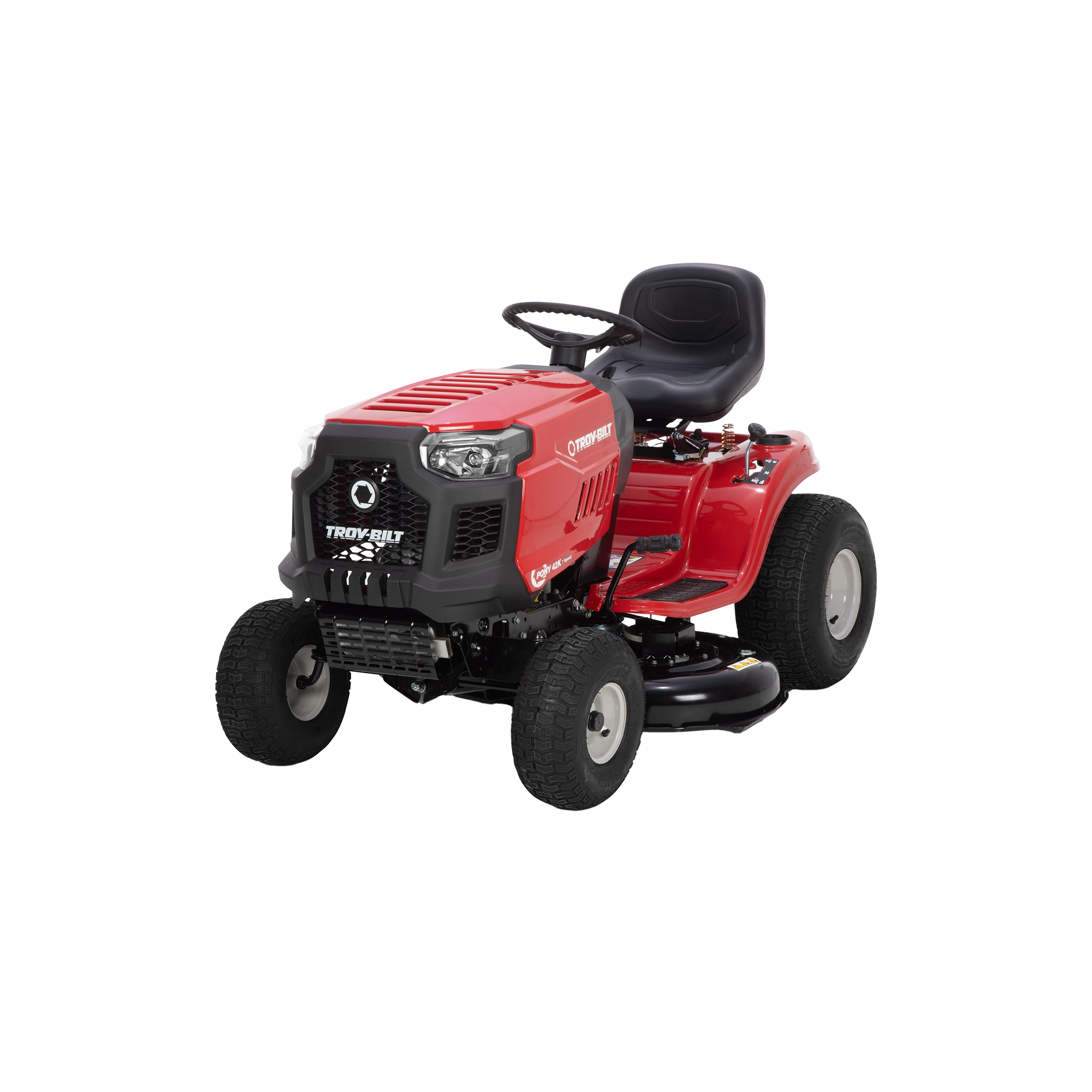 Category tile for riding mowers. Shop now.
