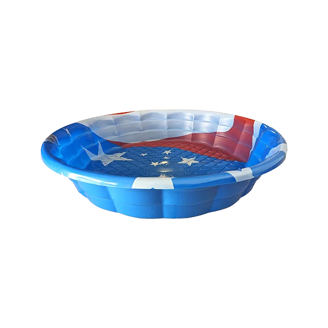 Category tile labeled kiddie pools. Shop now