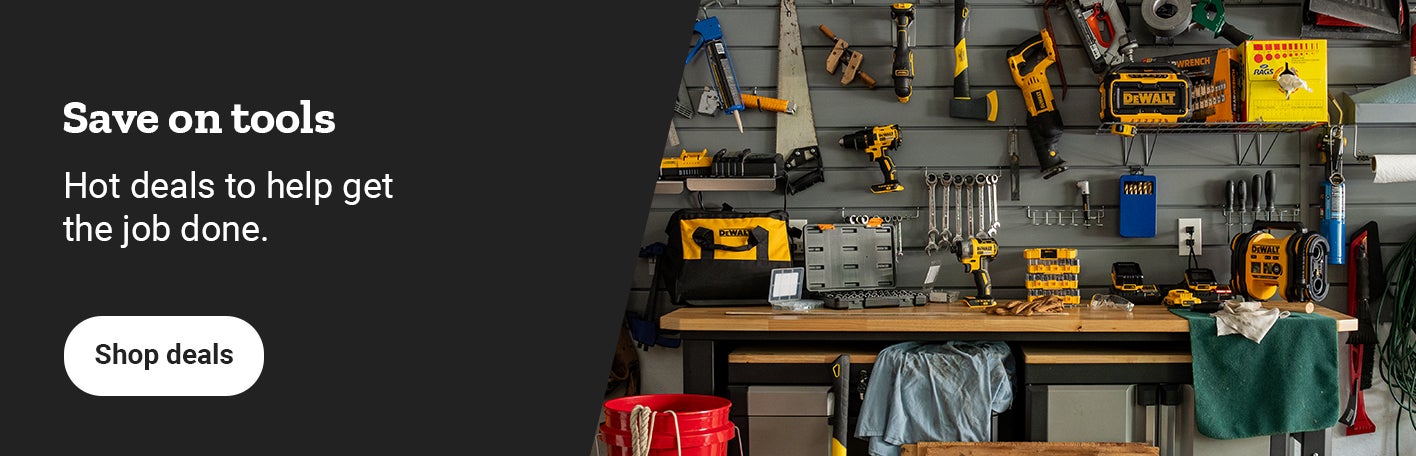Save on tools, Hot deals to help get the job done. Shop deals
