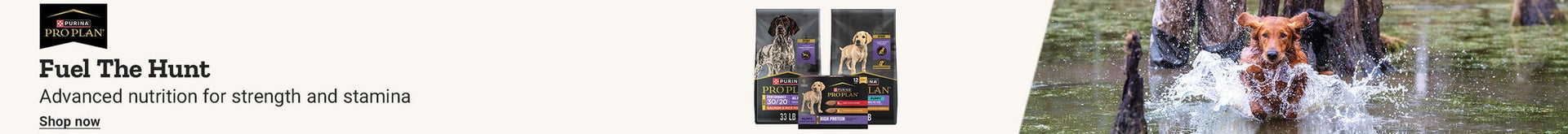 Fuel the hunt. Advanced nutrition for strength and stamina.