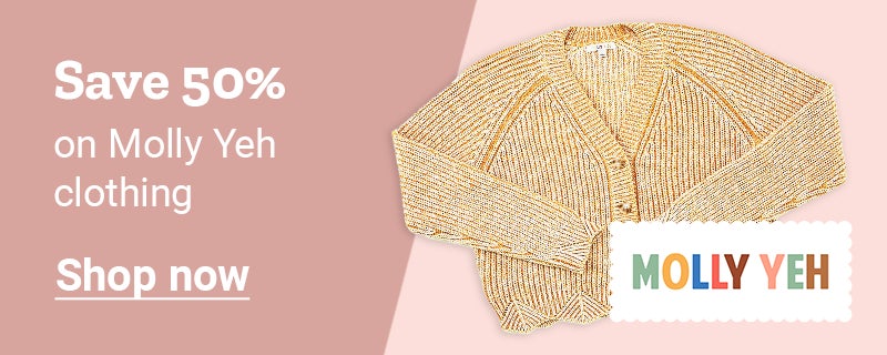 A Molly Yeh sweater. Save 40 percent on Molly Yeh clothing. Shop now. 