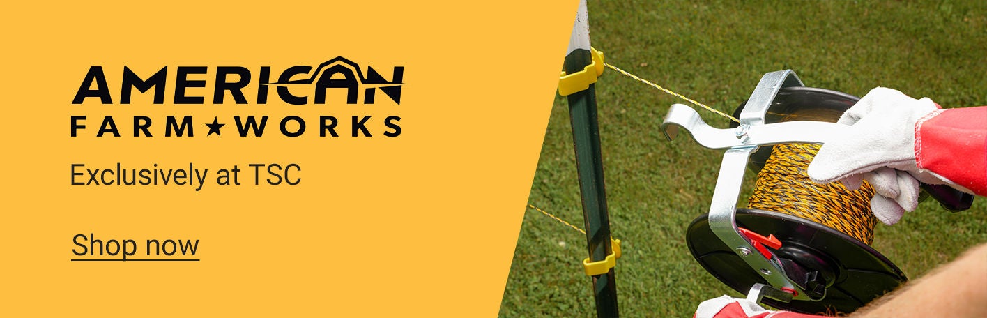 Electric Fencing at Tractor Supply Co.