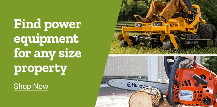 Find Power Equipment for any size property