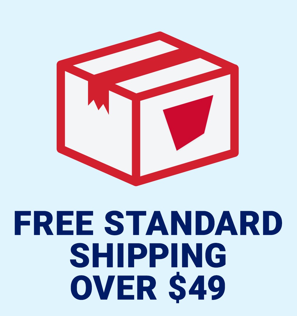 Free Standard Ship Over $49.