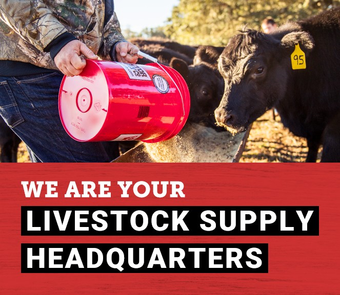 We Are Your Livestock Supply Headquarters.