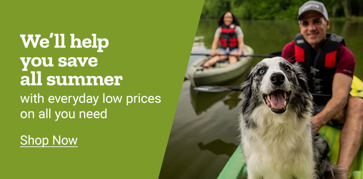 We'll help you save all summer with everyday low prices on all you need