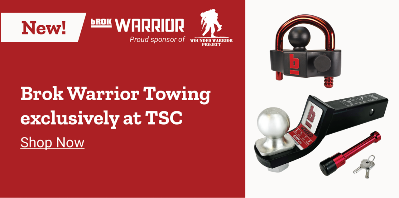 New bROK Warrior. Brok Warrior Towing exclusively at TSC. Shop Now