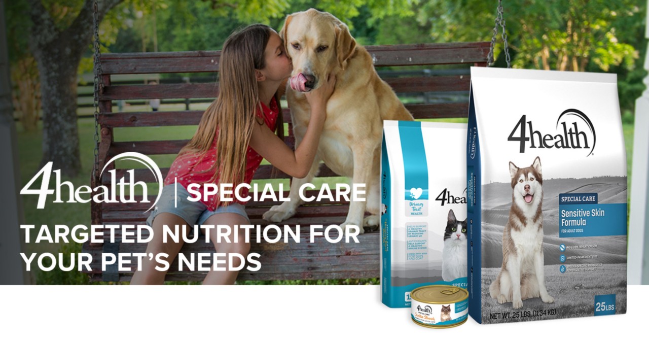 4health, Special Care. Targeted Nutrition for Your Pet's Needs.