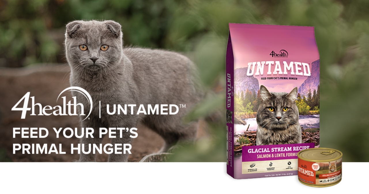4health, Untamed™. Feed Your Pet's Primal Hunger.