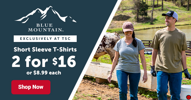 Blue Mountain, Exclusively at TSC Short sleeve T-Shirt 2 for 16 or 8.99 each