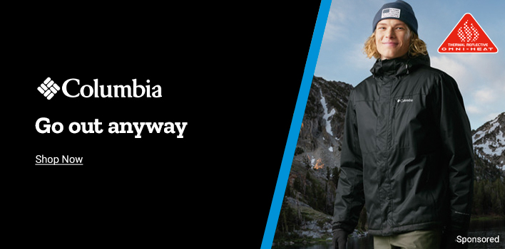 Columbia Go out anyway Thermal Reflective Omni-Heat. Shop Now