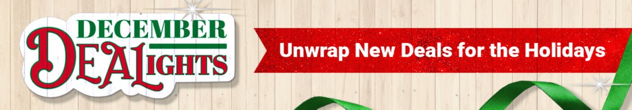December Dealights Unwrap new deals everyday for the holidays.