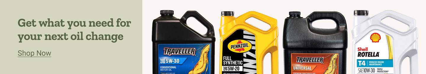 Get what you need for your next oil change shop now
