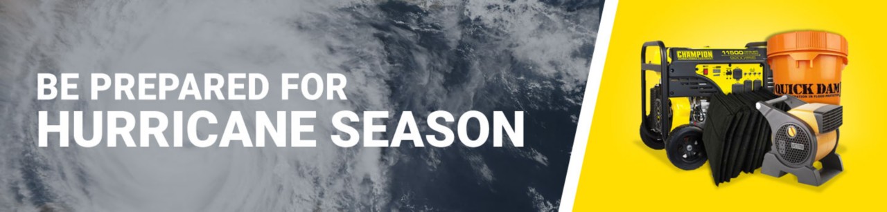 Be Prepared for Hurricane Season.