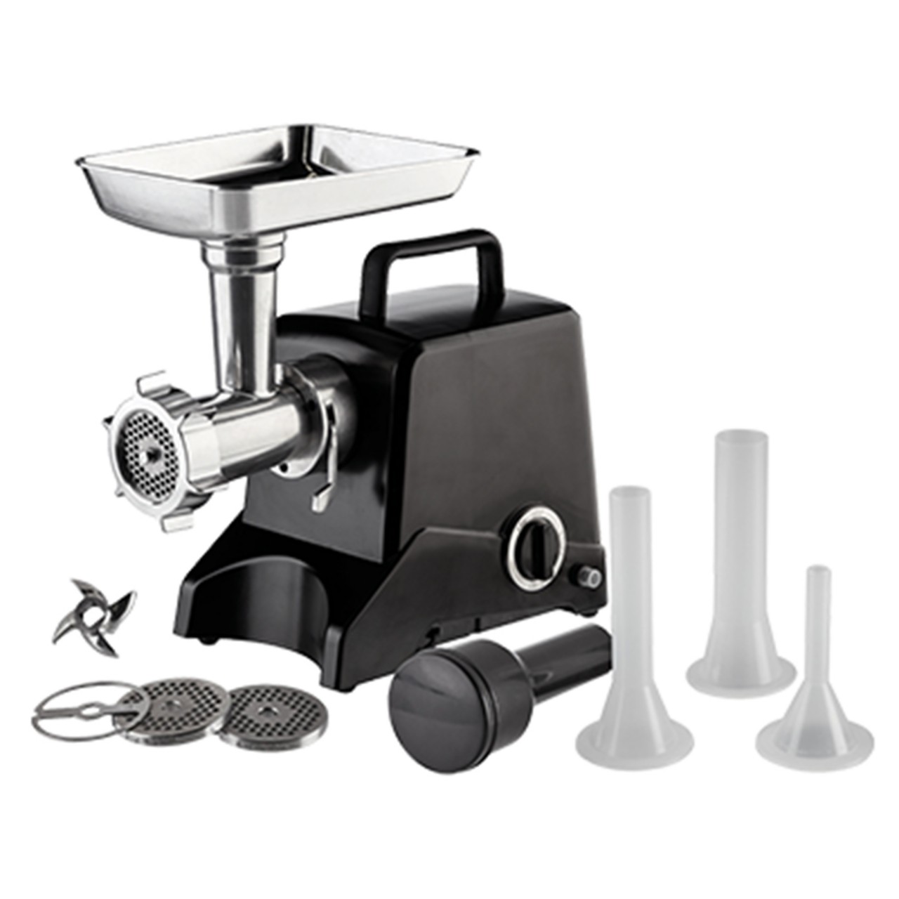 Image of a meat grinder that links to all food processing catalog.