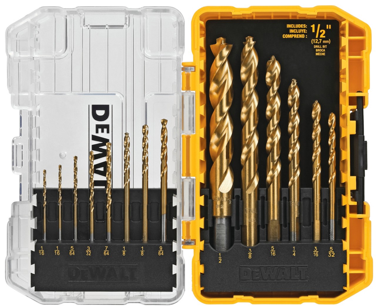 Image of drill set links to all drill bit sets catalog.