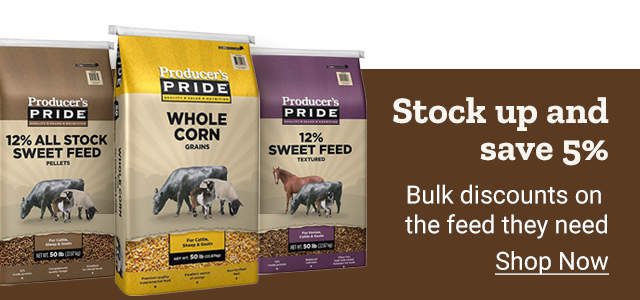 Need Feed in Bulk? We Can Do That. Shop Now.