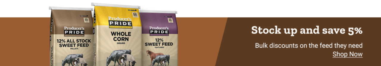 Need Feed in Bulk? We Can Do That. Shop Now.