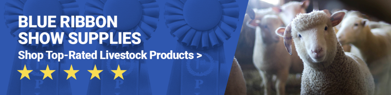 Blue Ribbon Show Supplies. Shop Top-Rated Livestock Products.